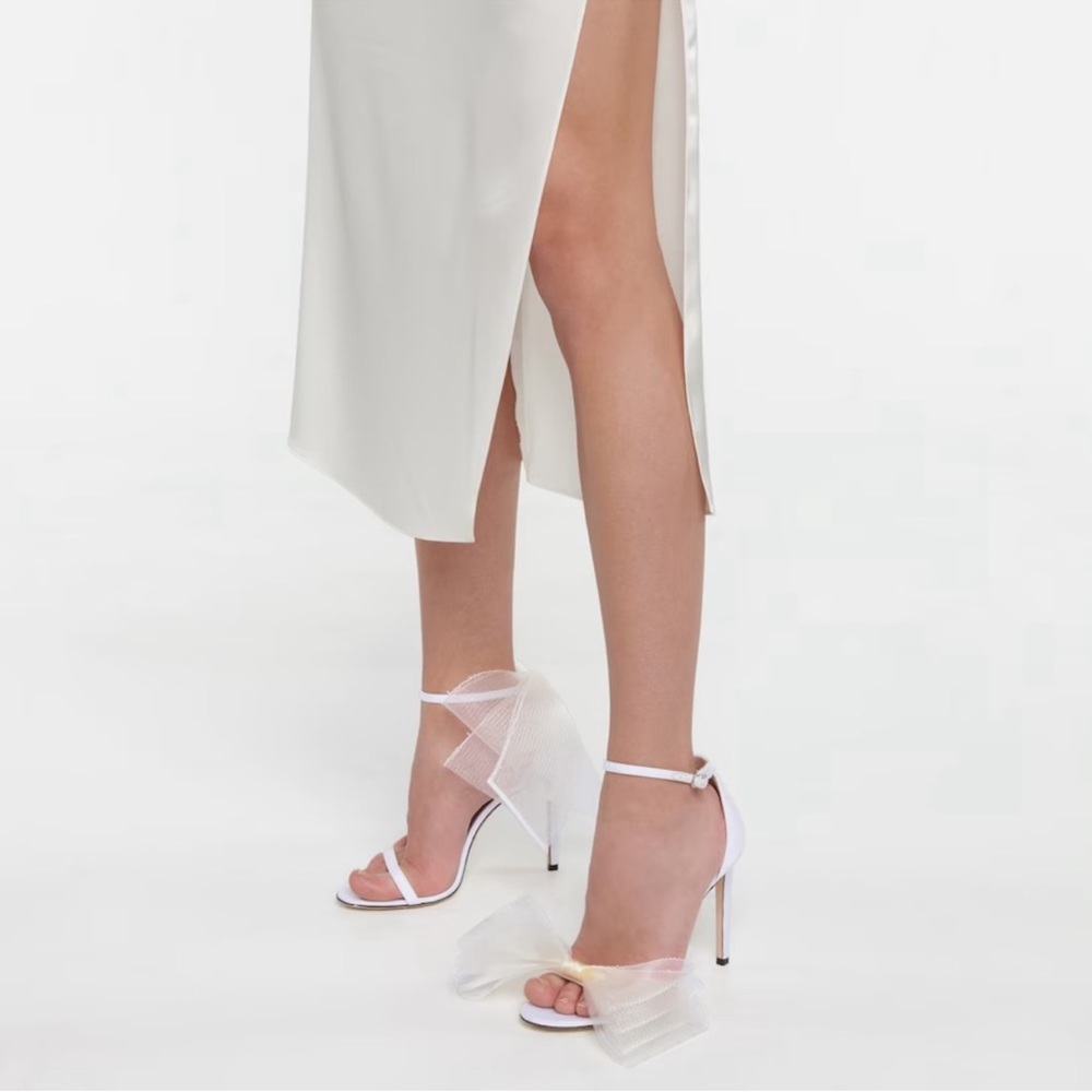 RAYE Bubbly Heel in Ivory - Picture 3 of 9